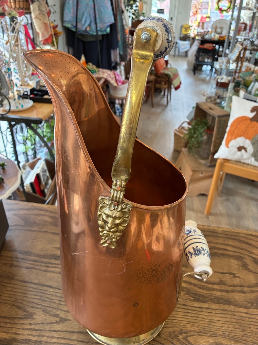 Copper Scuttle Bucket - Picture 5 of 5